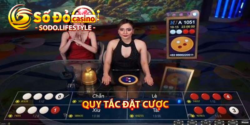quy tắc đặt cược trong xóc đĩa online
